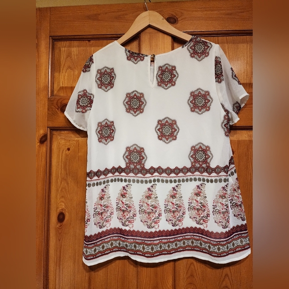 💰 3 for $20, Alice Blue Stitch Fix Blouse, Size L - Picture 7 of 8